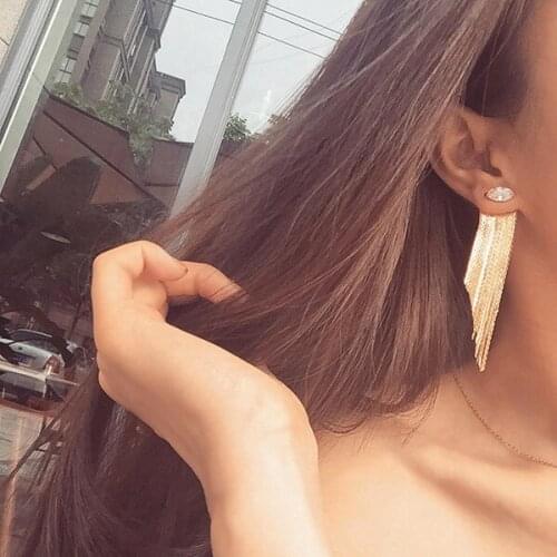 Women's Gold Earrings LPXLYLZY China