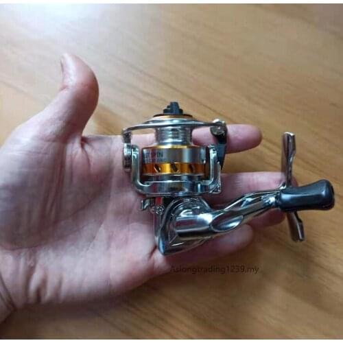Best Full Metal Mini Fishing Reel 500 Size Spinning Reels All metal Spool Wheel Ice Raft Lure Bait Casting Wheels Tackle