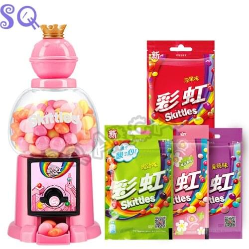 Mini Vending Sweets Candy Machine Capsule machine Gumball capsule toys Piggy Bank Deposit Box kids Money Saving Bank gift