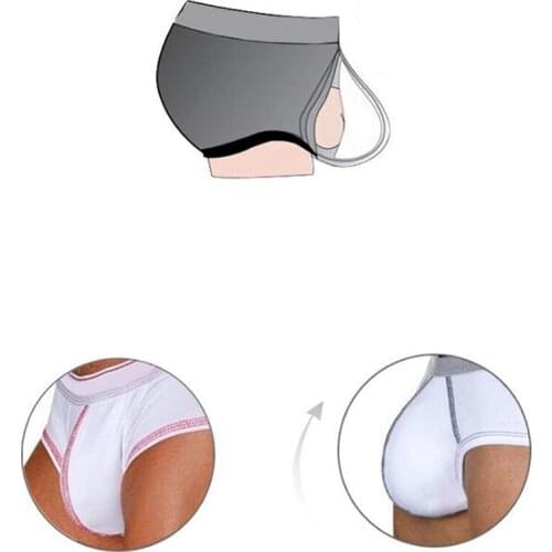 Men Swim Trunk Safety Coasters Sponge Push Sexy Underpants Sponge Mats