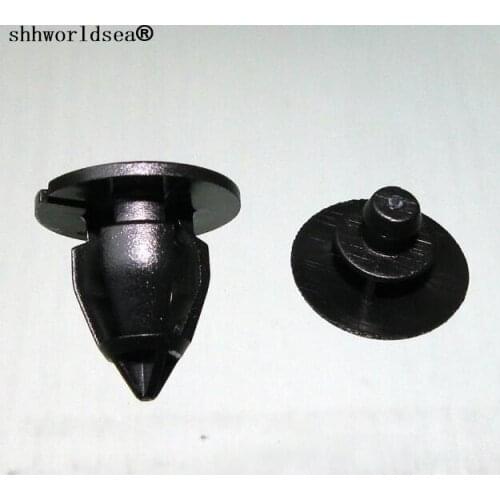 Shhworldsea 100pcs auto clip and fasteners Decorating plate fixed card buckle for renualt 7703077434