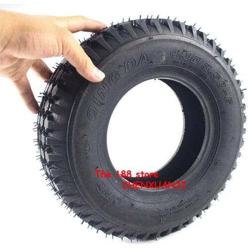 Scooter Tires 6" Lawn Mower/Snow&Mud Tyre 4.10/3.50-6 Brand Tyre for 6*3.25 Wheel Rim (Scooter Parts & Accessories)