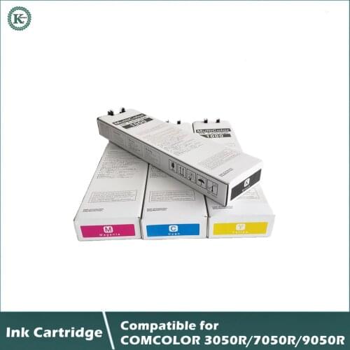COMPATIBLE ink cartridge for Inkjet Printer Riso comcolor 3050R 7050R 9050R 1000ml K C M Y color one set