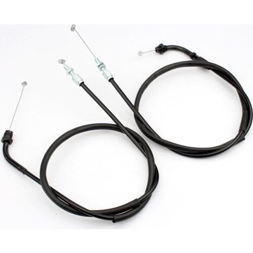 1Pair Motorcycle Throttle Cable Wires Clutch Line For Honda CB350 CL360 CB400 CB550 CB750 FT500 Front Rear Drum Brake Line