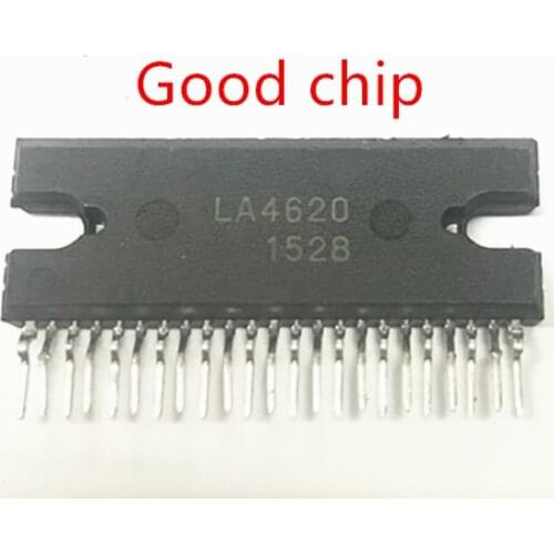 2PCS LA4620 4620 ZIP23 Two channel audio amplifier New original parts