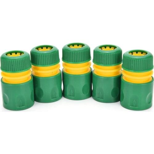 34mm 1/2" Hose Pipe Fitting Set Quick Yellow Water Connector Adaptor Garden Lawn Tap Water Pipe Connector Drop Shipping