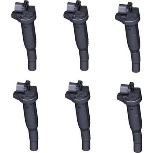 6 Pieces Ignition Coil For BMW 325Ci 328i 335i 525i 550i 650i X3 X5 M6 Z4 0221504470