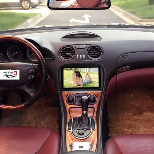 For Mercedes SL R230 SL350 SL500 SL55 SL600 SL65 2001-2006 2007 Android Stereo Auto Autoradio Carplay Car Radio 1 Din Gps Coche