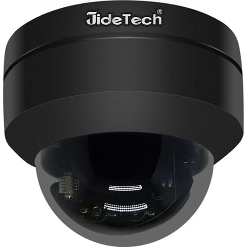 PTZ POE 5MP Security IP Camera Mini Dome Surveillance H.265 Camera Waterproof IR Night Vision Support 4X Optical Zoom SD Card Sl