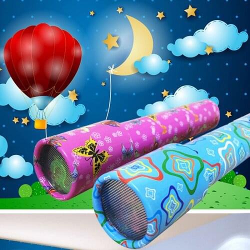 2021 New 1pc 2 Colors Childrens Vintage Butterfly Kaleidoscope Toy Leisure Educational Toy For Baby Kids Funny Birthday Gift
