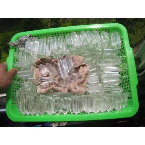 WHOLESALE PRICE! 2.2lb NATURAL CRYSTAL QUARTZ POINT HEALING