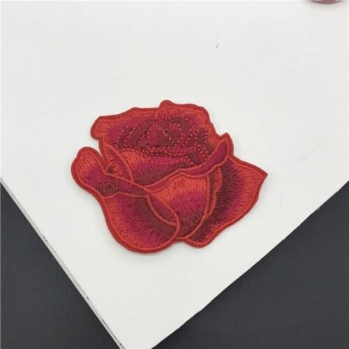 Wholesale 20pcs 8*6.5CM Embroidered Sewing On Patch Iron-On Patch Stickers For Clothes Sewing Fabric Applique Supplies YH72