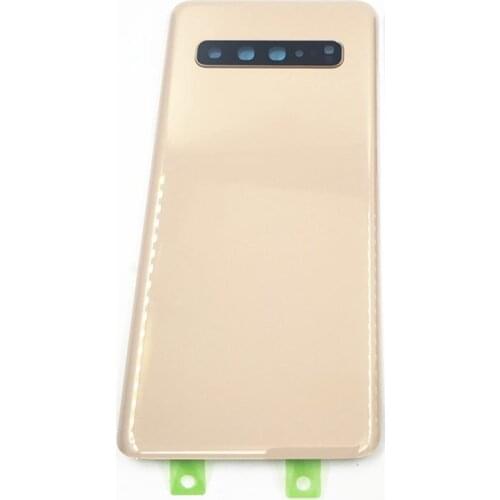 Original Glass For Samsung Galaxy S10 5G G977 G977F 5G Version Battery Cover Back Cover Rear Glass Rear With Camera Lens