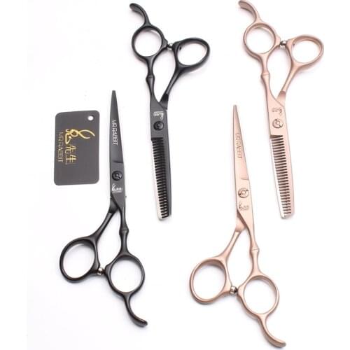 M9030 5.5'' 16cm Mr Rabbit Hairdressing Cutting Shears Thinning Scissors Hair Styling Tools Professional Human Hair Scissors