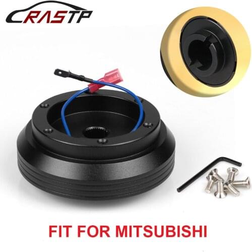 RASTP- Aluminum Racing Steering Wheel Hub Adapter Boss Kit for Mitsubishi RS-QR012