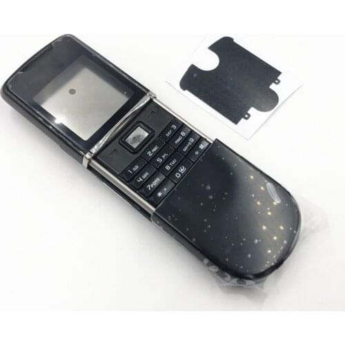 RTBESTOYZ For Nokia 8800SE 8800 Sirocco New Full Housing Cover Case Russian English Keyboard Black Silver golden Free Shipping