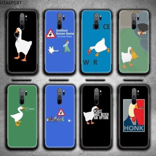 Duck Goose Game Phone Case for Redmi Note 9 8 8T 8A 7 6 6A Go Pro Max Redmi 9 K20 K30 Pro