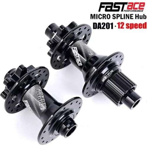 Fastace Bicycle hubs MICRO SPLINE 12Speed bike hubs For DEORE XT M8100 M7100 M6100 hubs 32H 135x10mm 100x9mm MTB 12 speed hubs