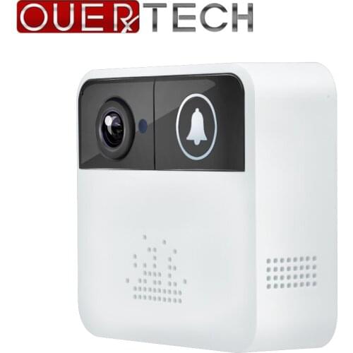 OUERTECH Video Intercom Doorbell Musice Ringbell Wireless Home Security Camera WIFI MINI Video Door Bell Surveillance