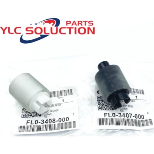 2Sets Paper Pickup Roller FL0-3048-000 FL0-3047-000 Separation Roller For Canon IR1435 1435IF Copier Pick Up Roller