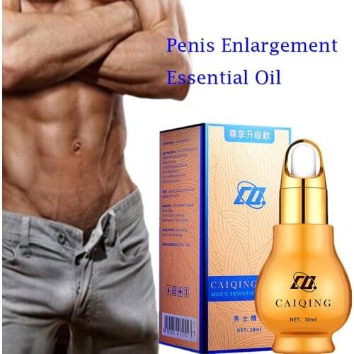 30ML Penis Thickening Growth Man Massage Oil Cock Erection Enhance Men Health Care Penile Growth Bigger Enlarger Essential Oil
