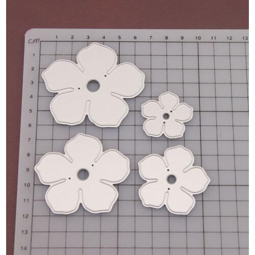 Reunion 3D Flowers Metal Cutting Dies Scrapbooking Craft Mold Cut Die Stencil Handmade Paper Card Make Template