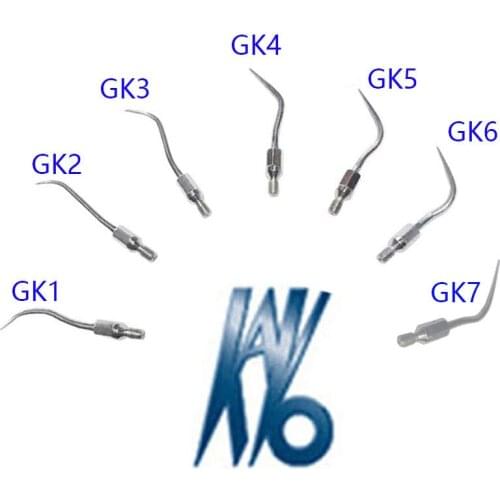 6 pieces/set Dental Scaler Tips GK1, GK2, GK3, GK4, GK5, GK6 for KAVO SONICFLEX