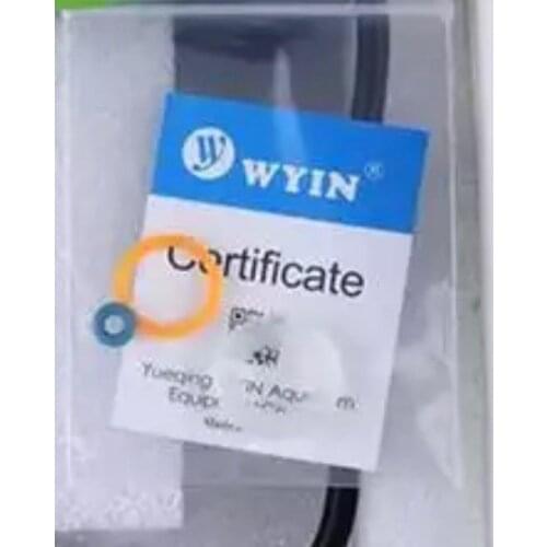 Aquarium carbon dioxide regulator plastic gasket