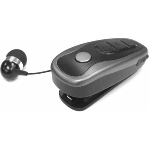 Q7 Wireless Convenient Bluetooth 4.1 Earphone Stereo Headset Voice Report In-Ear Retractable Wire Business Neck Clip Design