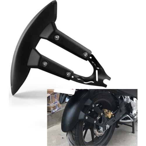 Motorcycle Rear Wheel Fender Splash Cover Guard Mudguard with Bracket FOR Honda VTX CB500F DIO 27 dio 34 CB400 CB 500 VFR1200F