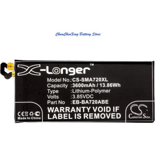 Cameron Sino Samsung Galaxy J7 2017 Batteries China