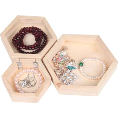 Joyero Organizador Fashion Wooden Jewelry Box Necklace Ring Clip Jewelry Display Stand Mujer Necklace Storage Dust-Proof Display