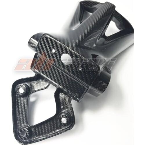 Number Plate Holder Guard Cover For BMW S1000R 2014-2018 Full Carbon Fiber 100% Twill
