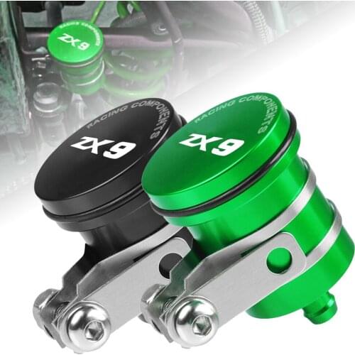 For KAWASAKI Universal Motorcycle Rear Brake Fluid Reservoir Clutch Tank Oil Fluid Cup Cover ZX 9 ZX-9 1998 1997 ZX9 1994-1999