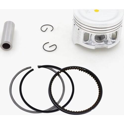 Motorcycle 52.4 mm Piston 13 mm Pin Ring Gasket Set for Honda KPH125 BIZ125 BIZ 125 125cc Egine Spare Parts
