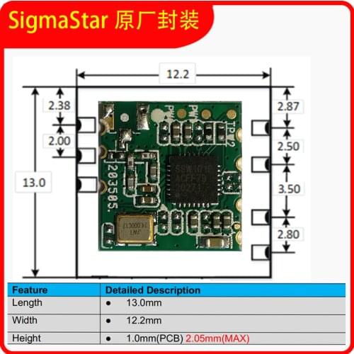 SSW101B WIFI Module, Match with SSD201/SSD202D/SSC335 and Other Chips