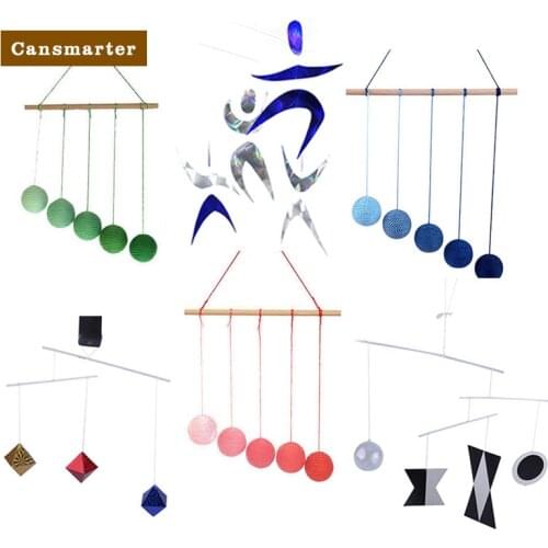 DIY Munari Mobile Montessori for Infants Toddlers Hanging Mobiles Black WhiteToy Baby Visual Practice Newborn 1-3 Months LT102-3