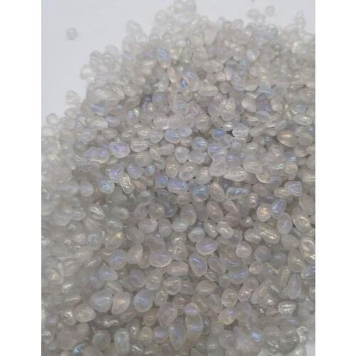 White Crystal Gravel Stone Specimen Decoration with Healing Natural Quartz Crystal
