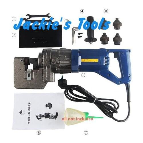 New Electro-Hydraulic Sheet Metal Hole Punch Puncher Press Knockout Metric Die Top Quality