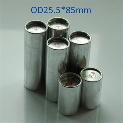 100 Pieces OD25.5*85mm Dental Material Resin Cartridge Aluminum Tube Filled with Valplast Acrylic Flexible Resin K1/K2/K3