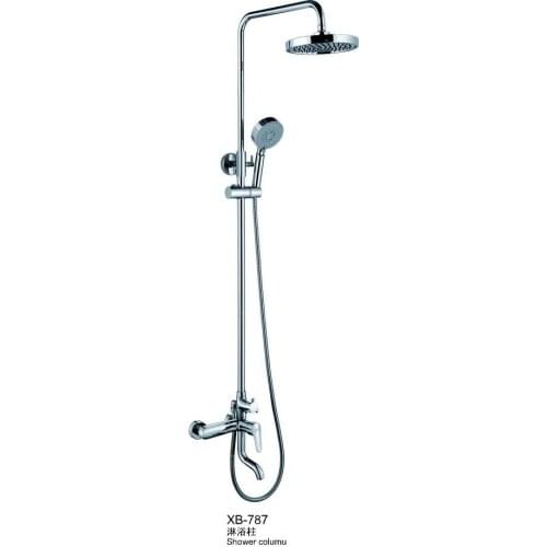 Factory direct sales of copper plating three gear massage shower sets Dahong spray shower shower sets wholesale