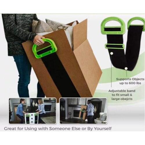 Clever Carry Moving Lifting Moving Strap Carry Ropes Transport Belt Wrist Straps Home Move Convenient Tools