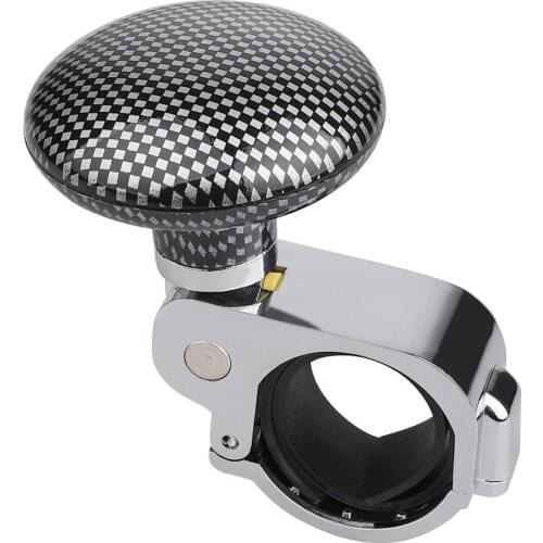 Car Steering Wheel Suicide Spinner Knob Auxiliary Booster Aid Control Handle Black Brown Universal