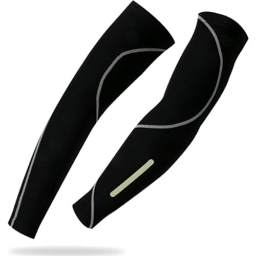 Cycling Arm Warmers Sleeves Sports Sleeve Man Running Arm Sleeves Women Ice Silk Bicycle UV Protection Cuff Cycling Outfit