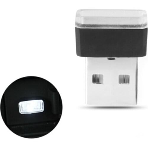 1pcs Car-Styling USB Atmosphere LED Light Car Accessories For LADA Priora Sedan sport Kalina Granta Vesta X-Ray XRay