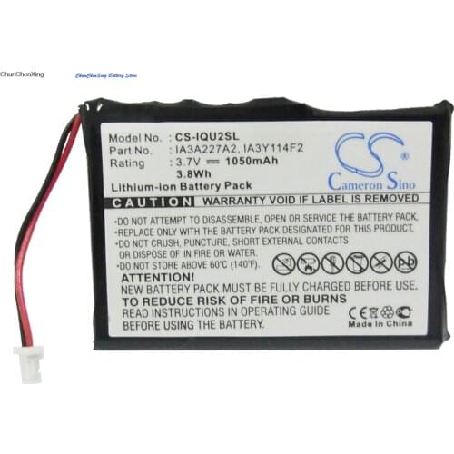 Cameron Sino 1050mAh Battery IA3A227A2, IA3Y114F2 for Garmin Quest 2