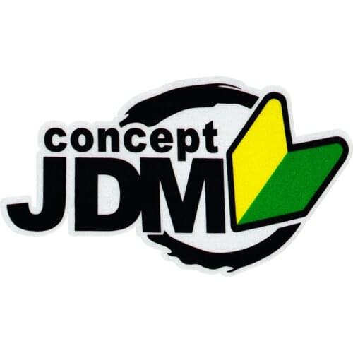 Car Styling JDM Reflective Stickers for Toyota Honda Nissan Mazda Mitsubishi YAMAHA Kawasaki Suzuki Motorcycle Decals