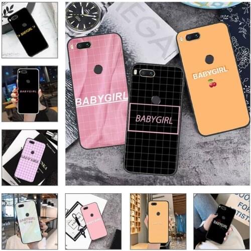 BABY Babe Babygirl Phone Case For Xiaomi Mi Redmi Note 8T 9T 9S 9A 10 7 8 9 Lite pro