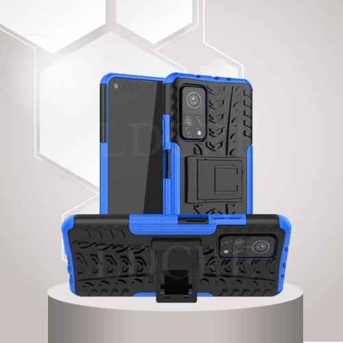 For Xiaomi Mi 10T Pro Case Armor Rubber Silicone Hard Kickstand Case Cover For Xiaomi Mi 10T Mi 10T Lite for Xiaomi Poco X3 NFC