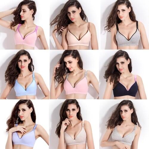 Women Maternity Bra for Feeding Pregnancy Breastfeeding Bra Nursing Underwear Clothes for Pregnant women Clothing Plus size